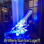 105mm light gun luge for Royal Artillery in Larkhill