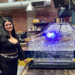 BMW 3 Ice Luge for tv series Reunion in Sheffield