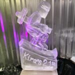 Skier Vodka Luge for 21st 1mx50cm