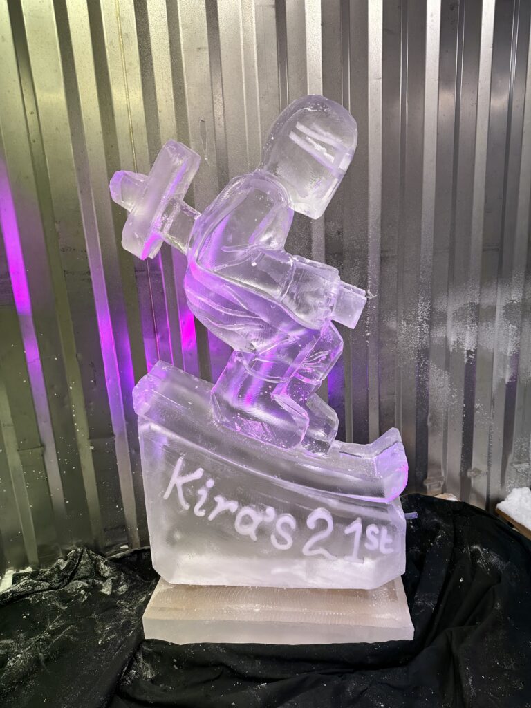 Skier Vodka Luge for 21st birthday party in London