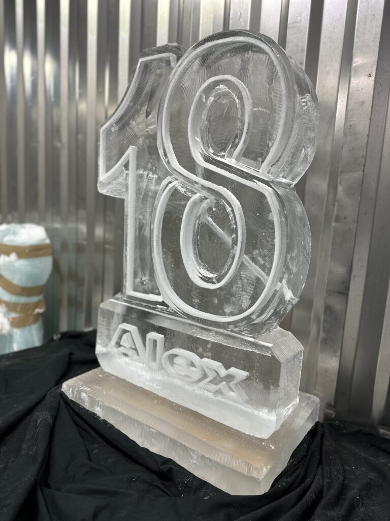 18th Birthday vodka luge 1mx50cm