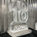 18th Birthday vodka luge - 18 ice luge