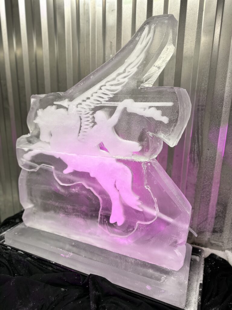 Pegasus vodka luge for 13 Air Assault Support Regiment in Colchester