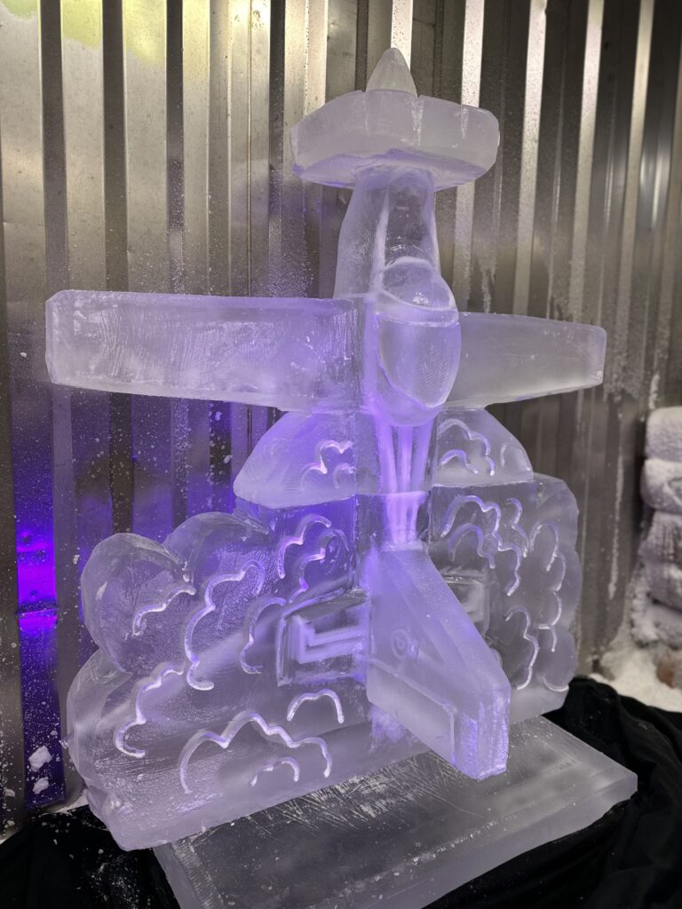 Grob Tutor plane vodka luge for Royal Airforce