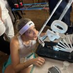 Ski Jump ice luge - 40th birthday vodka luge