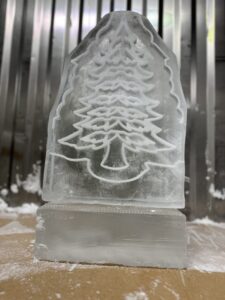 Christmas Tree Vodka Luge