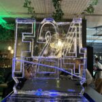 F24 Ice Sculpture Luge for Force 24 in Indigo Blu Leeds