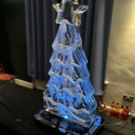Christmas Tree luge for Royal Air Force party at Brize Norton