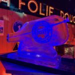 Barmitzvah Vodka Bottle ice luge
