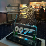 007 Bond themed vodka ice luge - James Bond Ice Luge