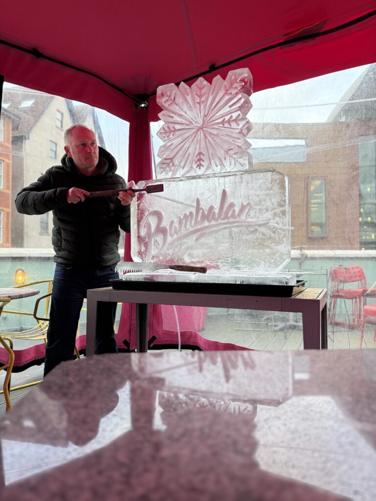 Bambalan Bristol ice luge in Bristol 1mx1m