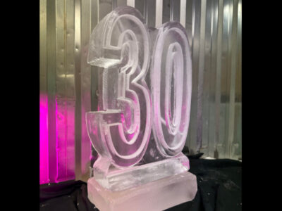 30th birthday ice luge