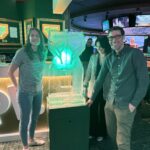 Paddy Power Pants Ice Luge at Leicester Sq launch