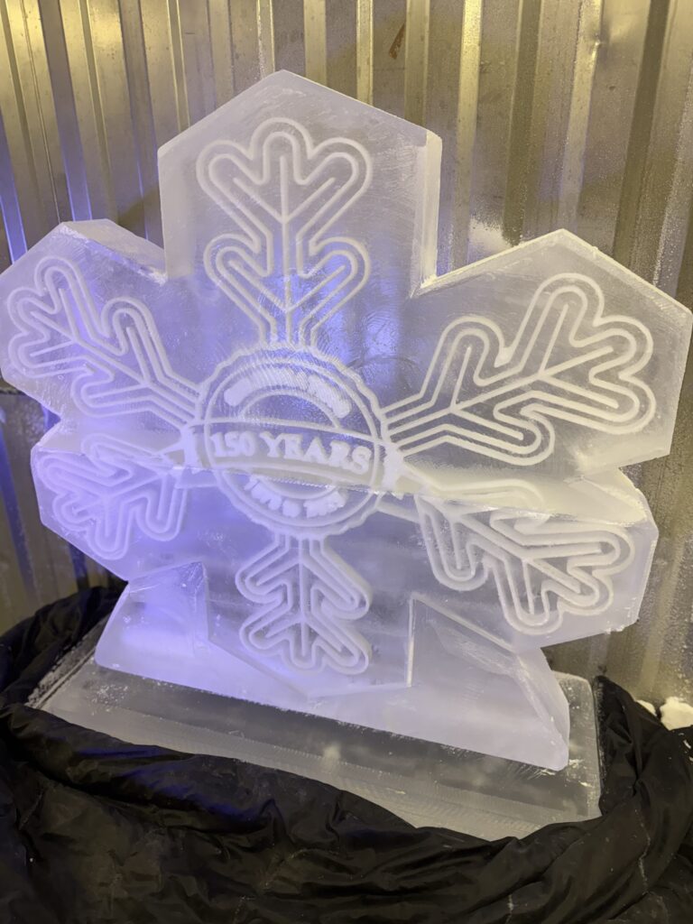 150th Anniversary Ice Sculpture for The Grand Hotel Eastbourne