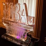 Hellenic Banking Association ice sculpture for30th Anniversary at Langham Hotel in London