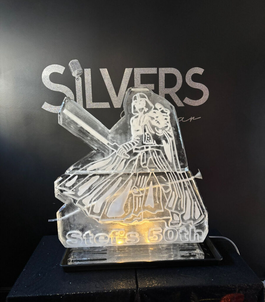 Darth Vader Ice Luge for a party in Ramsgate Kent