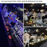 Leeds United Football Club ice sculptures for Player of the Year Awards